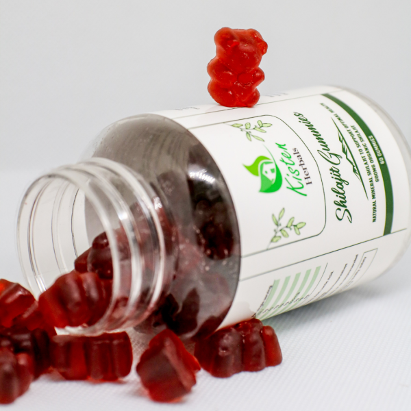 natural shilajit supplement gummies rich in minerals and fulvic acid